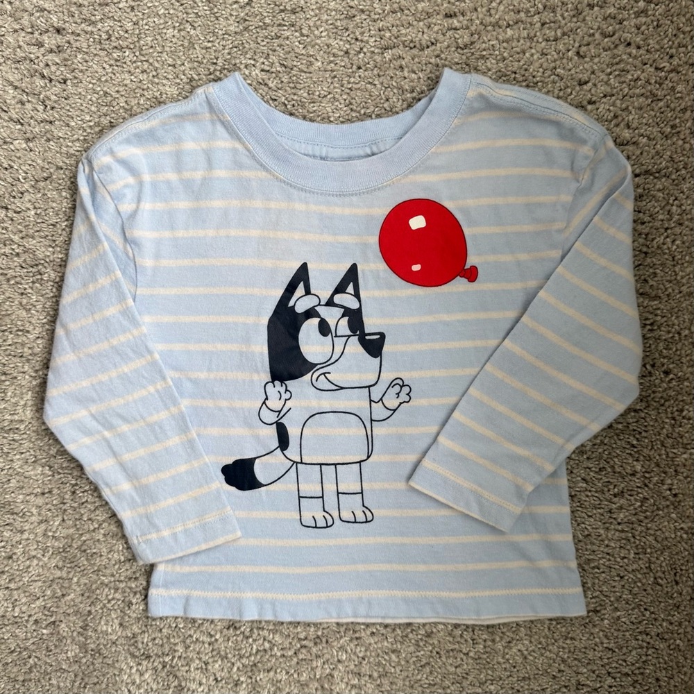 Hanna Andersson Bluey Long Sleeve Graphic Tee